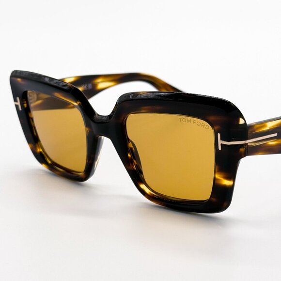 NEW TOM FORD TF1157 52E SUNGLASSES FT1157/S 52E WOMEN HAVANA EYEWEAR